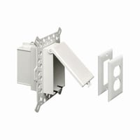 DBVMA1WArlington InBox™ DBVMA1W DB Series 1-Piece Low Profile Electrical Box, Plastic, 22 cu-in Capacity, 1 Gangs, 9.058 in L x 7.012 in W x 5.16 in H