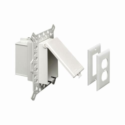 DBVMA1WArlington InBox™ DBVMA1W DB Series 1-Piece Low Profile Electrical Box, Plastic, 22 cu-in Capacity, 1 Gangs, 9.058 in L x 7.012 in W x 5.16 in H