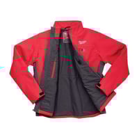 202R-21LMilwaukee® 202R-21L Insulated Heated Jacket Kit, L, Red, Polyester/Brushed Tricot Lining, 42 to 44 in Chest, Resists: Water and Wind