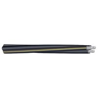URD250/3RNURD Cable, Stranded, 250 MCM, 3 Conductors, Aluminum, Black, 600 Volts, Code Name: Pratt
