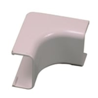 Wiremold® 2817 Internal Non-Metallic Raceway Elbow, 90 deg Bend, 1 x 1/2 in OD, PVC