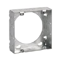 Steel City® 73151-1/2-3/4 1-Outlet Welded Style Extension Ring, 4-11/16 in L x 4-11/16 in W x 1-1/2 in D, Steel