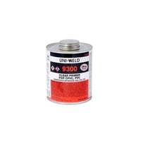 G9336SUnited Elchem Uni-Weld® 9336S 9300 Primer, For Use With PVC and CPVC Pipe and Fittings, Clear, 32 oz Container