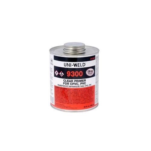 G9336SUnited Elchem Uni-Weld® 9336S 9300 Primer, For Use With PVC and CPVC Pipe and Fittings, Clear, 32 oz Container