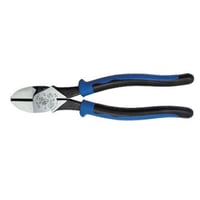 Klein® Journeyman™ J2000-59 2000 Angled Head Heavy Duty Cutting Plier, 9/32 in Nominal, 1.25 in L x 1.203 in W x 0.625 in THK Steel, 9 in OAL, Diagonal/Standard Cut