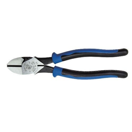 Klein® Journeyman™ J2000-59 2000 Angled Head Heavy Duty Cutting Plier, 9/32 in Nominal, 1.25 in L x 1.203 in W x 0.625 in THK Steel, 9 in OAL, Diagonal/Standard Cut