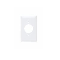 Pass & Seymour® TradeMaster® TP720-W Standard Wallplate, 1 Gang, 5-1/2 in H x 2-3/4 in W, Thermoplastic, White