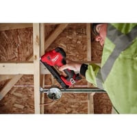 2448-20Milwaukee® 2448-20 Cable Stapler, 3/4 in Crown, 45 Staple, 6.5 in OAL, Lithium-ion Battery