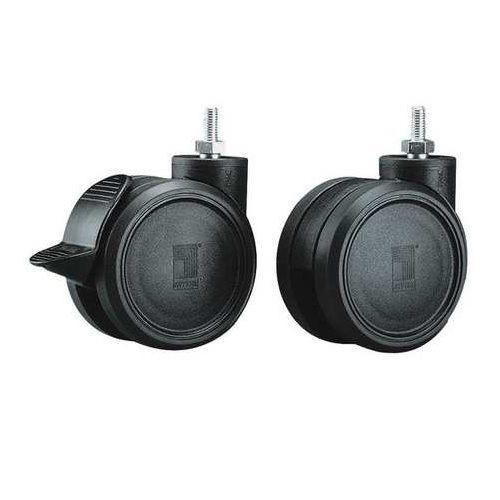 Rittal 7495000 Twin Castor, 264.6 lb Static, Black Oxide