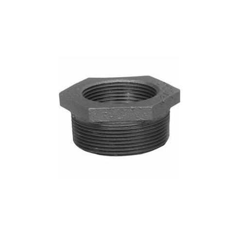 O-Z/Gedney 322-R Type 300R Hex Reducing Bushing, 1 x 3/4 in Trade, Malleable Iron, Zinc Electroplated