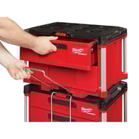 48-22-8442Milwaukee® 48-22-8442 PACKOUT™ Drawer Tool Box, 14.3 in H x 22.2 in W x 16.3 in D