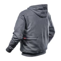 302G-20LMilwaukee® M12™ 302G-20XL Insulated Heated Hoodie, XL, Gray, Cotton/Brushed Tricot Lining/Polyester, 44 to 46 in Chest, Resists: Water and Wind