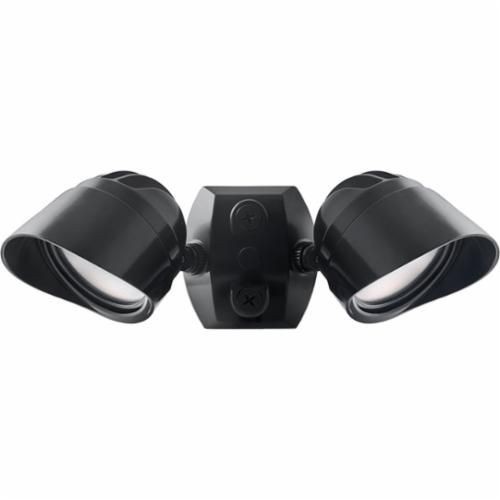 BULLET2X12ARAB BULLET2X12A Bullet Floodlight Fixture With CU4, Hood, (2) LED Lamp, 26 W Fixture, 120/277 VAC, Bronze Housing