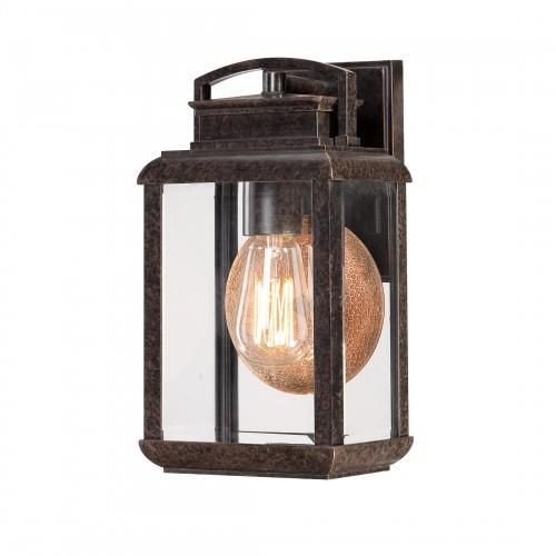 BRN8406IBQuoizel Inc BRN8406IB Byron Outdoor Lantern, 100 W, A19 Medium Lamp Base Incandescent Lamp, Rectangle Shape
