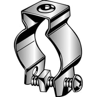Data-Spec-SheetMinerallac® Minerallac Traditional® 2-1/2B 3-Hole Conduit Hanger, 1-1/4 in Conduit, 75 lb Load, Cold Rolled Steel