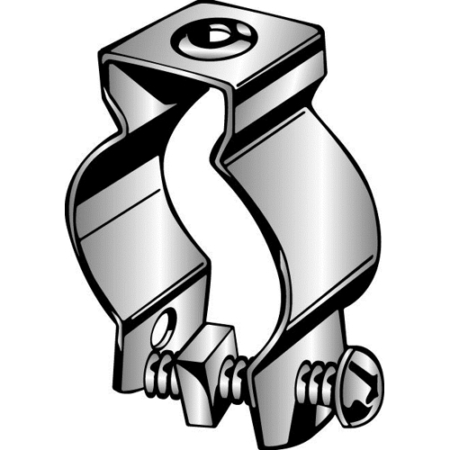 Data-Spec-SheetMinerallac® Minerallac Traditional® 2-1/2B 3-Hole Conduit Hanger, 1-1/4 in Conduit, 75 lb Load, Cold Rolled Steel