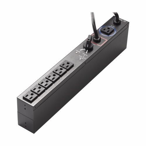 EHBPL1500R-PDU1UEATON EHBPL1500R-PDU1U 1-Phase Type ePDU Basic Power Distribution Unit, 110 to 125 VAC, 12 A, 6 Outlets, 8 ft L Cord