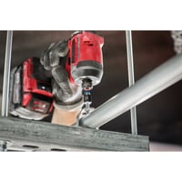 49-66-4566Milwaukee® 49-66-4566 SHOCKWAVE Impact Duty Magnetic Nut Driver, Alloy Steel, 1-7/8, 2-9/16, 6 in Hex