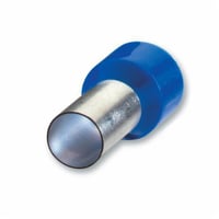 F2036Sta-Kon® F2036 F Series Insulated Wire Ferrule, 14 AWG Stranded Copper Conductor, 0.748 in L, Copper, Blue