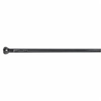 TYB2315MXTy-Rap® TY26MX Standard High Performance Cable Tie, 10.9 in L x 0.14 in W x 0.04 in THK, Nylon/Polyamide 6.6, Black