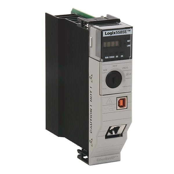1756-L81EKAllen-Bradley 1756-L81EK ControlLogix 5580 Controller with 3 MB User Memory, USB Port, 1GB Ethernet port, 60 EtherNet/IP Devices, 4 Character Alpha/Numeric Display - Conformally Coated