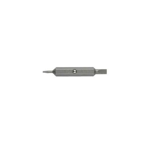 Minerallac® Cully™ MegaPro 40007 1-Piece Double Ended Replacement Insert Bit, #4 to #6 Slotted Point, 2 in OAL