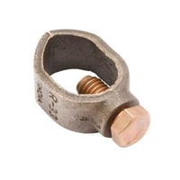 BURNDY® GRL5 Light Duty Mechanical Grounding Connector, 5/8 in Rod, 10 to 2 AWG Conductor, Copper
