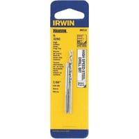 Irwin® Hanson® 80213 Tap and Drill Bit Set, 2 Pieces, #6-32 Tap Thread, 7/64 in Drill, UNC Thread, Spiral Flute Tap, Plug Tap Chamfer