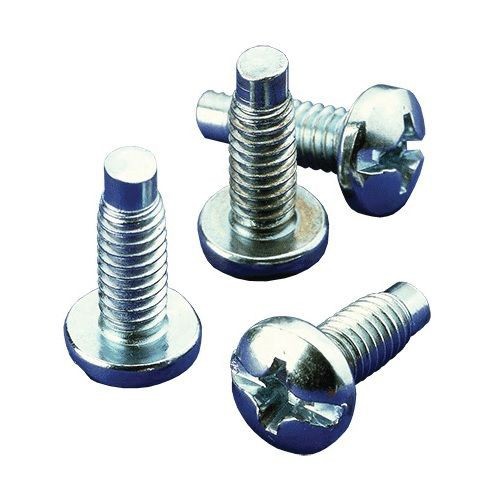 nVent HOFFMAN AS1032 A80/DACCY/X20 Screw Package, #10-32 x 5/8 in Combo Head, For Use With A72H2518FS, A72H3124FS, A72H3724FS Free Stand Enclosure, RA and RP Type Rack Mount Angle, Steel, Silver