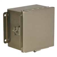 BN4060604CHSSWiegmann® BN4060604CHSS Enclosure, 6 in W x 4 in D x 6 in H, NEMA 4/4X/12/13, 304 Stainless Steel