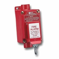 MPEXFederal Signal MPEX Explosion Proof Fire Alarm Pull Station, 120 VAC, 6 A, -13 to 104 deg F, Aluminum Alloy