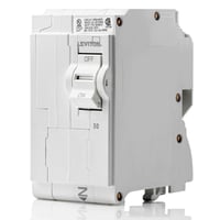 LB250Leviton® LB250  Basic Standard Branch Circuit Breaker, 120/240 VAC, 50 A, 10 kA Interrupt, 2 Poles, Hydraulic Magnetic Trip
