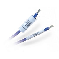 M-250-1-342Brady® PermaSleeve® M-250-1-342 M Series 1-Sided Blank Heat Shrink Wire Marker Sleeve, 16 to 8 AWG Wire, 1.015 in L x 1 in W, B-342 Polyolefin, Blank Legend