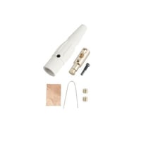 Pass & Seymour® PS40MBW Cam-Type Male In-Line Connector, 600 VAC, 400 A, 1 Poles, White