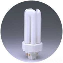 Sylvania DULUX® ECOLOGIC® CF42DT/E/IN/835/ECO/20871 Amalgam Triple Tube Compact Fluorescent Lamp, 42 W, 4-Pin GX24q-4 CFL Lamp, T4X3 Shape, 3200 Lumens