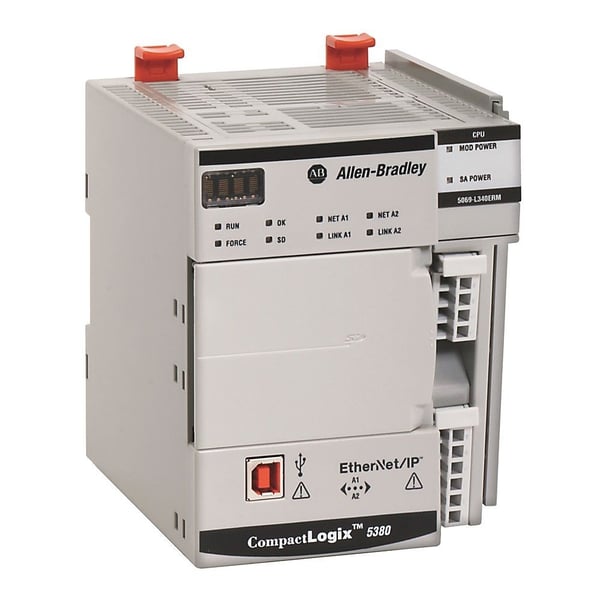 5069-L306ERMAllen-Bradley 5069-L306ERM Controller, CompactLogix 5380, 600 KB User Memory, 8 I/Os, 2 axis, 16 EtherNet/IP Devices