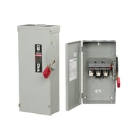 TH3224JGE Spec-Setter™ TH3224J Fused Heavy Duty Safety Switch, 240 VAC, 200 A, 15 hp, 2 Poles