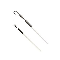 31-633IDEAL® Tuff-Rod™ 31-633 Lightweight Fishing Pole Kit, 30 ft L, 3/16 in Pole, Fiberglass, Pale Green Luminescent