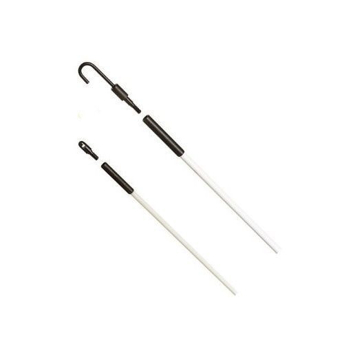 31-633IDEAL® Tuff-Rod™ 31-633 Lightweight Fishing Pole Kit, 30 ft L, 3/16 in Pole, Fiberglass, Pale Green Luminescent