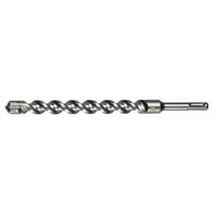 Milwaukee® MX4™ 48-20-7256 4-Cutter Rotary Hammer Drill Bit, 1-1/8 in Drill Bit, 25/64 in SDS Shank, 16 in D Cutting, Carbide Cutting Edge, 18 in OAL