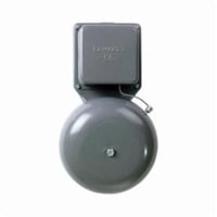 55-6G5Edwards Signaling™ 55-6G5 Single Magnet Vibrating Bell, 24 VAC, 0.02 A, 84/74 dB, 6 in Gong