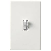 AY-103P-WHAriadni® AY-103P-WH 3-Way Traditional Style Dimmer Switch, 120 VAC, 1 Poles, Side Slide On/Off Operation, White