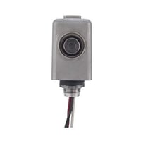 Intermatic® NightFox™ EK4436SM Stem Mount Photocell, 120 to 277 VAC, 1000 W Tungsten, 1800 VA Ballast, Stem Fixed Mount, Die Cast Zinc