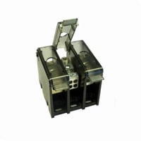 MPDB63193Mersen MPDB69113 Large Open Style Power Distribution Block, 600 VAC, 760 A, 3 Poles, 4 AWG to 500 kcmil, 14 to 4 AWG Wire, Polycarbonate