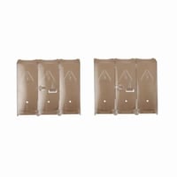 TS3R5AEATON TS3R5A 10250T 3-Pole Heavy Duty Line/Load Side Rotary Disconnect Terminal Shroud, Switch Rating 16 to 40 A, For Use With R5 Series A-Frame Non-Fusible Enclosed Rotary Disconnect and Pushbutton Operator