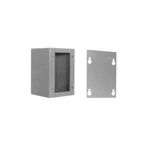 Milbank® 24246-SC1-NK-NP Junction Box, 24 in H x 24 in W x 6 in D, Screw Cover, NEMA 1 NEMA Rating, Steel