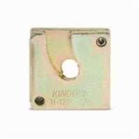 H-122-3/8Kindorf® H-122-1/4 Strut Fastener, For Use With Kindorf® Channel, 1/4 in Bolt, Steel