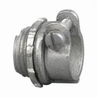 7482VAppleton® 7482V Straight Conduit Connector With Locknut, 3/4 in Trade, 0.81 to 1.12 in Cable Openings, For Use With Armored/FMC Cable, Malleable Iron, Zinc Electroplated