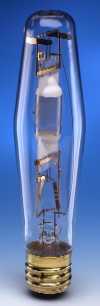 Data-Spec SheetSylvania M400/ED18/64575 Compact HID Standard Metal Halide Lamp, 400 W, E39 Mogul Quartz Metal Halide Lamp, ET18 Shape, 36000 Lumens Lumens