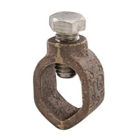 NSI GRC-58 Standard Duty Grounding Rod Connector, 5/8 in Rod, 10 to 1/0 AWG Conductor, Silicon Bronze